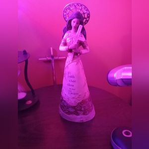 Black arts 11"5 the lord's angel home faith peace